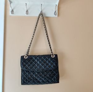 "Affair" Large Black crossbody/shoulder bag